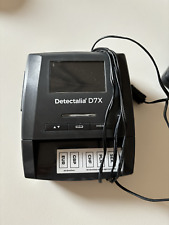 Detectalia D7X - Rilevatore di banconote false con affidabilità al 100% del 2020
