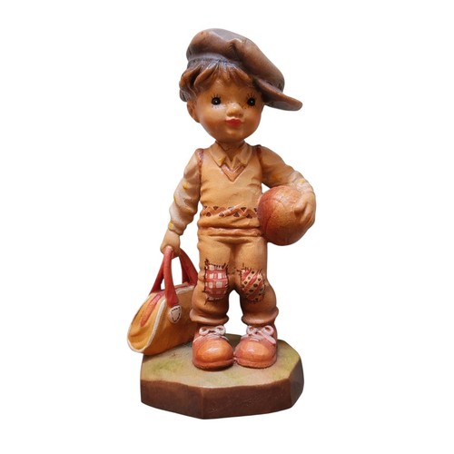 Statua in legno anri - in,