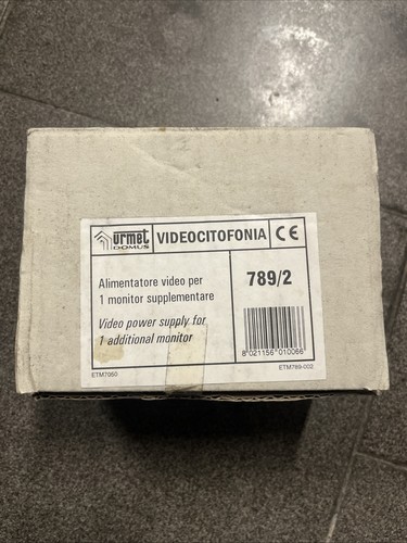 Urmet 789 alimentatore - 789/2, per