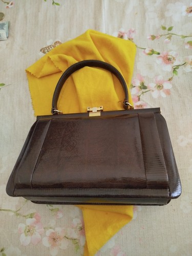 Borsa vera pelle di - in,
