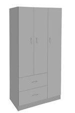 ARMADIO GUARDAROBA 3 ANTE 2