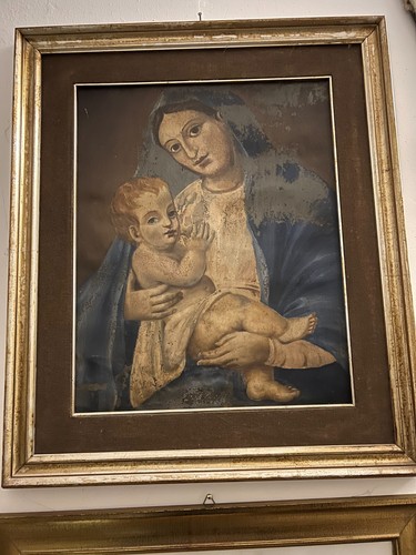 Dipinto olio rame - su,