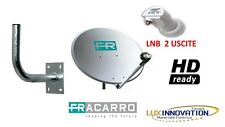 Kit Parabola Fracarro hd antenna parabolica kit parabola 2 uscite staffa muro