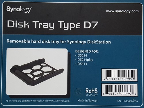 Synology disk tray tipo - synology,