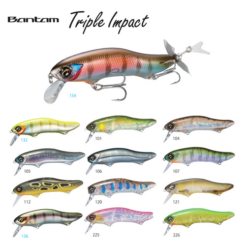Shimano bantam triple impact - shimano,