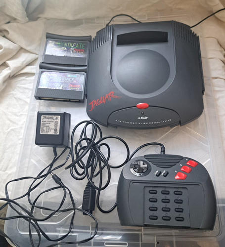 Lotto console atari jaguar - console,