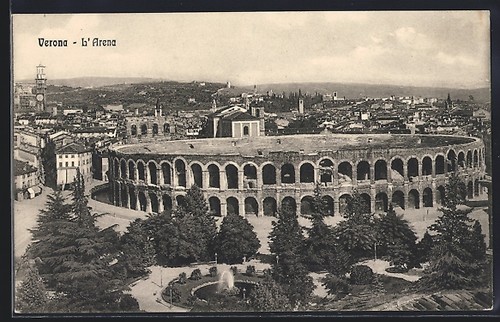 Verona arena anfiteatro - l'arena,,