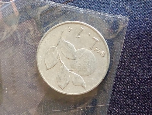 Moneta italia lira - 1, 1949