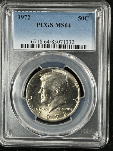 1972 50c kennedy mezzo dollaro - 1972,