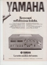 advertising Pubblicità-HI FI VINTAGE  YAMAHA  1979  VINTAGE ADVERTISING