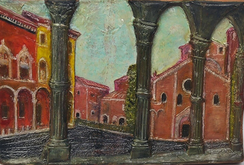 Altorilievo terracotta - altorilievo,