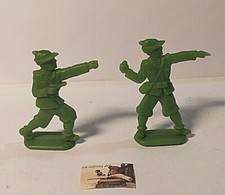 Soldatini semi-piatti Torgano Italy Alpini plastica cm 6 