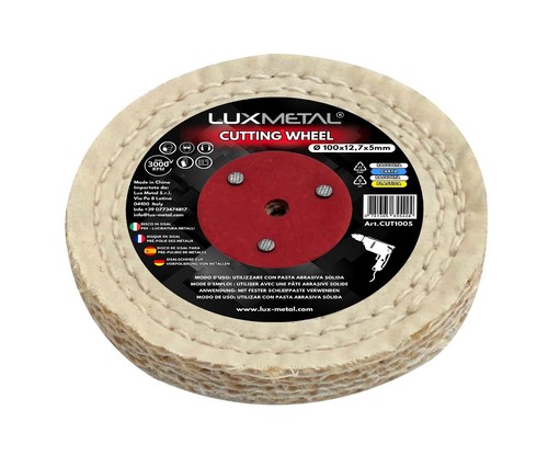 Disco sisal 100x12 7x5mm - disco, 100x12,7x5mm
