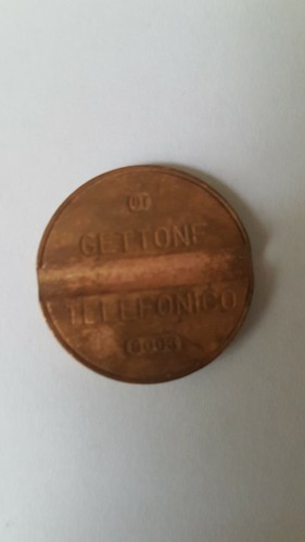 Gettone telefonico raro - gettone,
