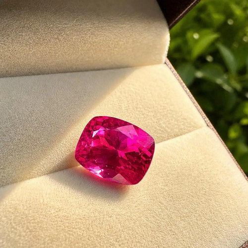 Zaffiro rosa naturale perfetto - zaffiro,
