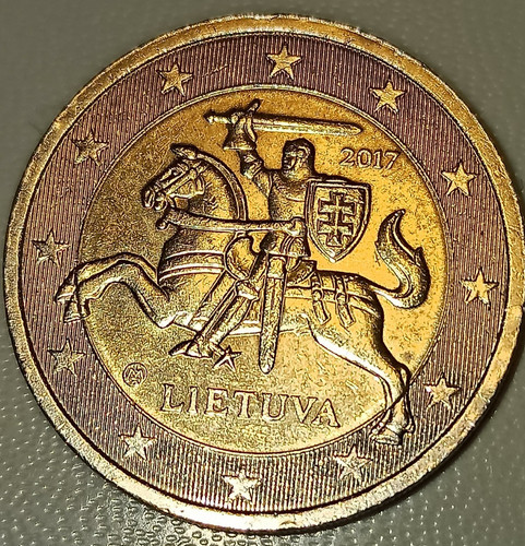 Pièce euros lietuva 2017 - 2,