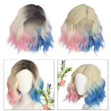 Parrucca da donna ondulata con