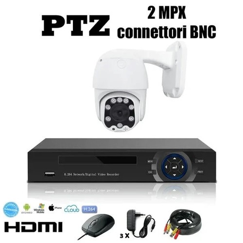Kit videosorveglianza 360 ptz - videosorveglianza,