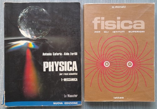 Fisica libri scuola donati - scuola,
