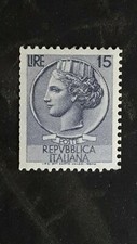 REPUBBLICA TURRITA LIRE 15 PER