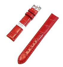 Cinturino Orologio MORELLATO in PELLE Imbottito Stampa COCCO ROSSO 18 20 22 mm