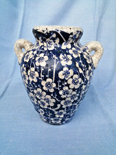 Antico Vaso Orcio In Terracotta Smaltata