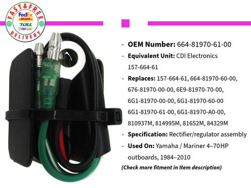 Per yamaha 664 - yamaha, 664-81970-61-00