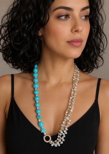 Collana fatta mano - fatta, a