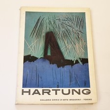 HANS HARTUNG Catalogo Mostra Galleria Civica di Torino 1966