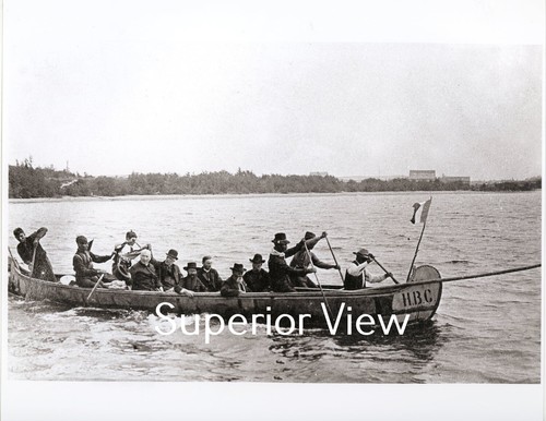 Hudson bay company - hudson, canoa