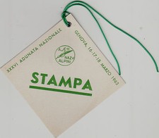 #MILITARI- ALPINI: TESSERINA