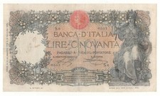 50 LIRE BUOI  DECR - 20 - 05 -