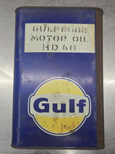 latta tanica olio Gulf epoca