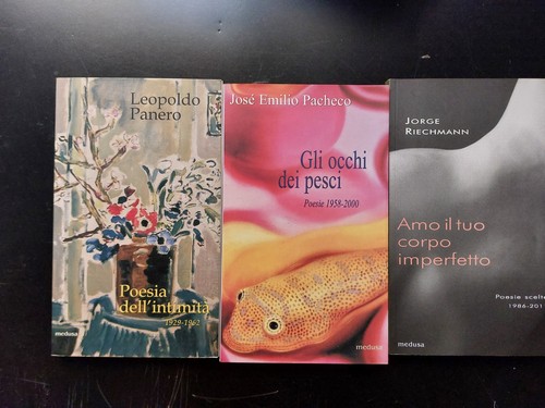 Lotto libri poesia medusa - libri,