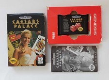 sega mega drive genesis *multi-region* Caesars Palace COMPLETO FUNZIONA ved foto