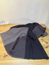 Sciarpa Nera E Grigia 70x200 Cm