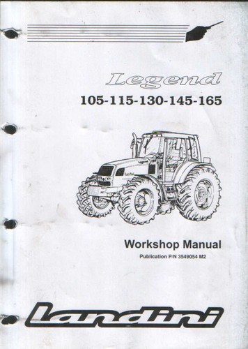 Landini tractor legend - legend, 105
