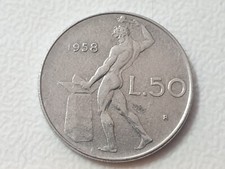 Italian Republic 50 Lire