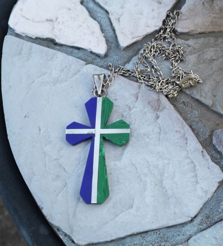 Collana con ciondolo - , croce
