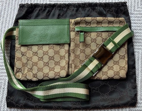 Gucci marsupio tela - gucci,