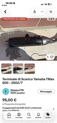 Terminale scarico yamaha - di,