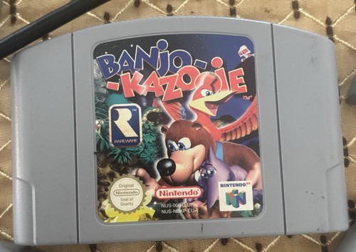 Banjo kazooie n64 pal - banjo-kazooie,