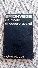 Catalogo Brionvega 1970 - 71 Depliant Brochure Originale D'epoca Modernariato 