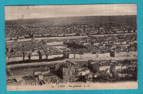 Lyon vue générale - lyon, "-