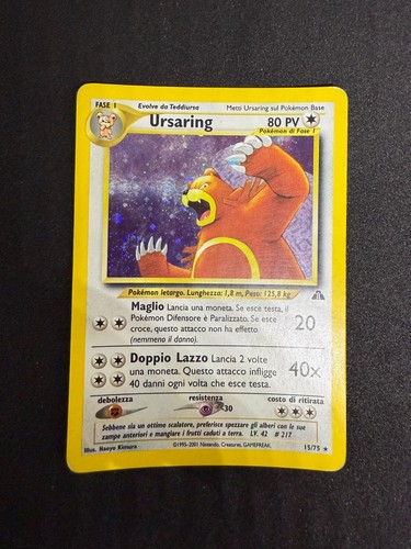 Ursaring neo discovery - 15/75,