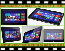 2x pellicola protettiva display trasparente per ASUS Vivo Tab RT TF600 TF600T antigraffio Clear