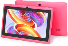 Tablet 7 Pollici, Android Tablet, Doppia Fotocamera, GPS, Wifi, Bluetooth, Rosa