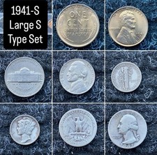 1941-S Set tipo LARGE S FS501