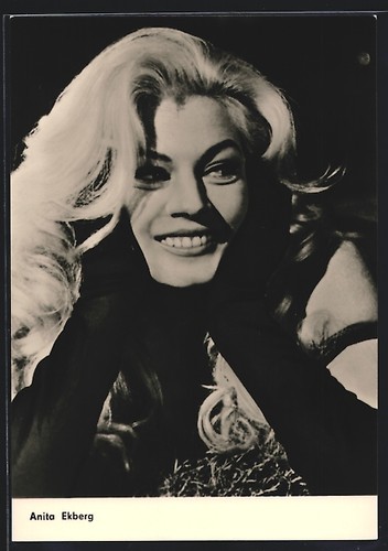 Attrice anita ekberg - anita, film