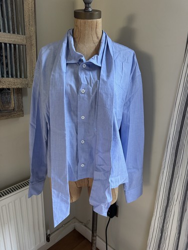 Zara cravatta camicia cotone